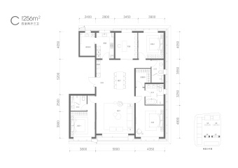 融创壹号院户型图