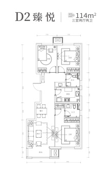 首创禧悦兴城户型图