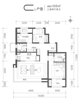 北京城建·星誉BEIJING户型图