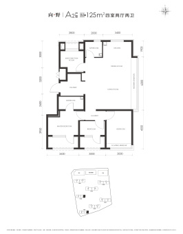 京能·西贤府户型图
