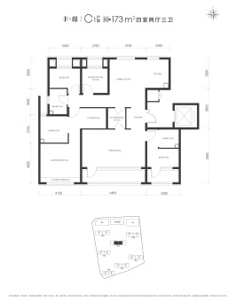 京能·西贤府户型图