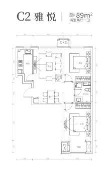 首创禧悦兴城户型图