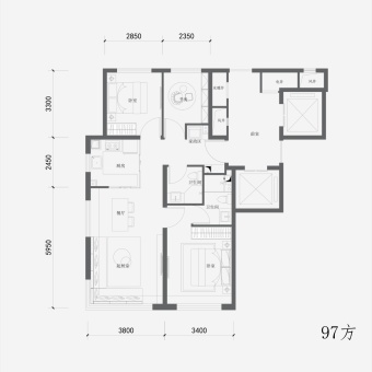 颐海澐颂户型图