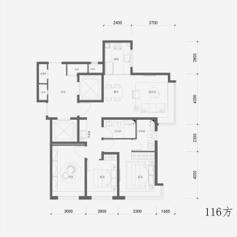 颐海澐颂户型图