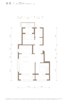 住总国祥誉户型图
