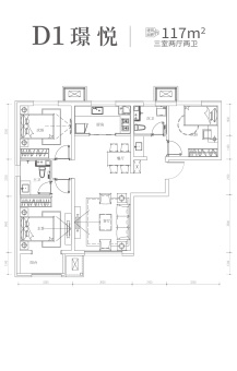 首创禧悦兴城户型图