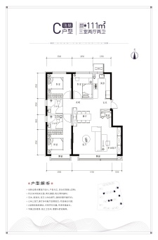 住总山澜樾府户型图