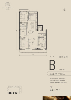 杨林大道（KING AVENUE）户型图