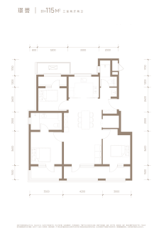 住总国祥誉户型图