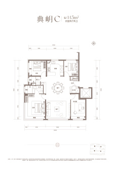 北京隅·海岄户型图