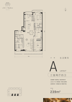 杨林大道（KING AVENUE）户型图