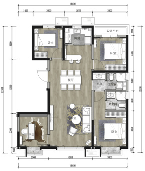 北京城建·京能·樾园户型图