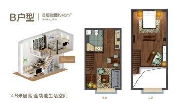 中建·高街国际户型图