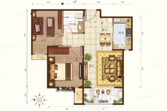 中房·馨美域户型图