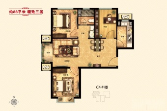 中建·高街国际户型图