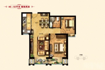 中建·高街国际户型图