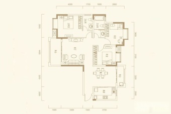 中央华府户型图