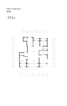 北京隅·西颂户型图