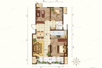 中房·馨美域户型图