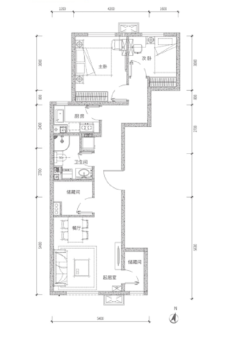 亦城亦嘉户型图