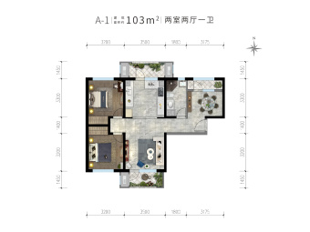 世茂香颂户型图