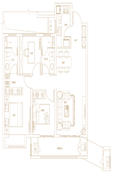 建业盛悦府户型图