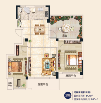 金月湾户型图