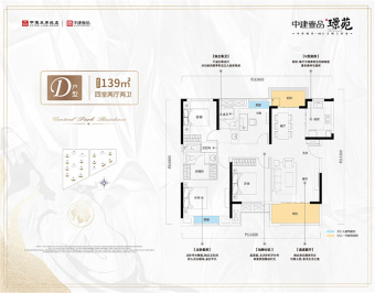 中建壹品璟苑户型图