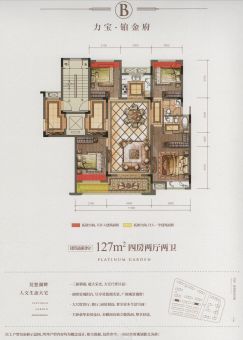 钟祥力宝铂金府户型图