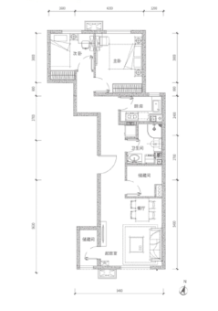 亦城亦嘉户型图