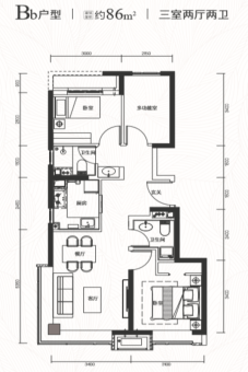 北京城建·樂知筑户型图