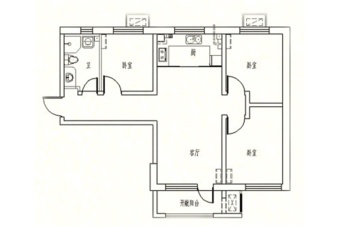 荣盛阿尔卡迪亚高铁新干线帝品御居户型图