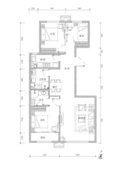 亦城亦嘉户型图