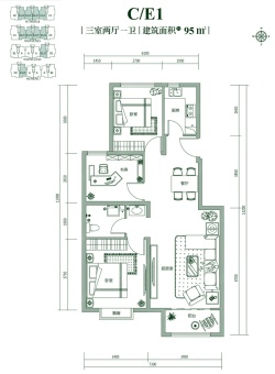九里香堤户型图