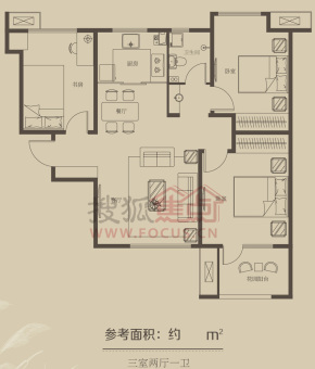 荣盛白鹭岛户型图