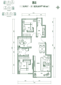 九里香堤户型图