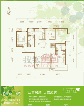 富力新城户型图