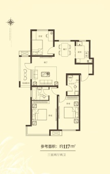 荣盛白鹭岛户型图