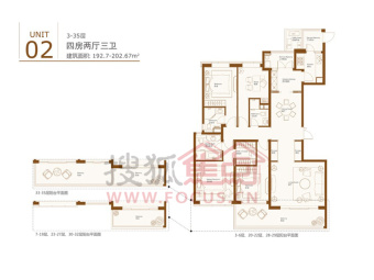 瑞虹新城璟庭户型图