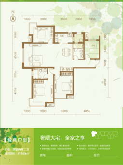 富力新城户型图