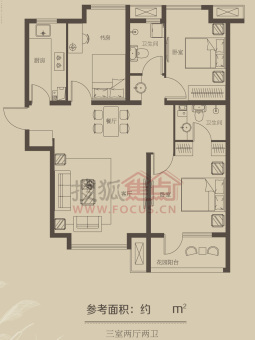 荣盛白鹭岛户型图