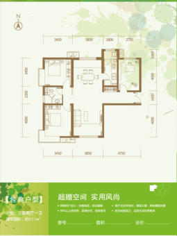 富力新城户型图