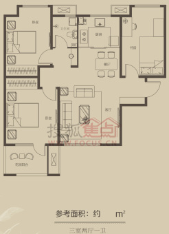 荣盛白鹭岛户型图