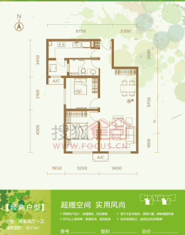 富力新城户型图