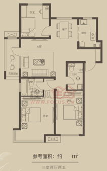荣盛白鹭岛户型图