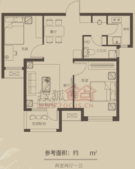 荣盛白鹭岛户型图