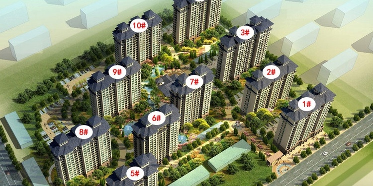 金地经典楼座图