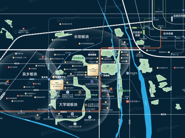 北京城建·颐知筑交通图