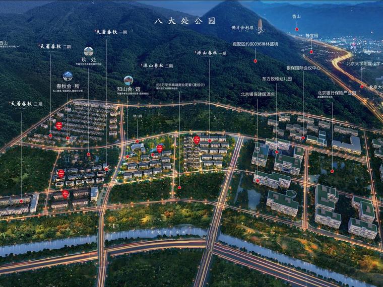 远洋源山春秋交通图