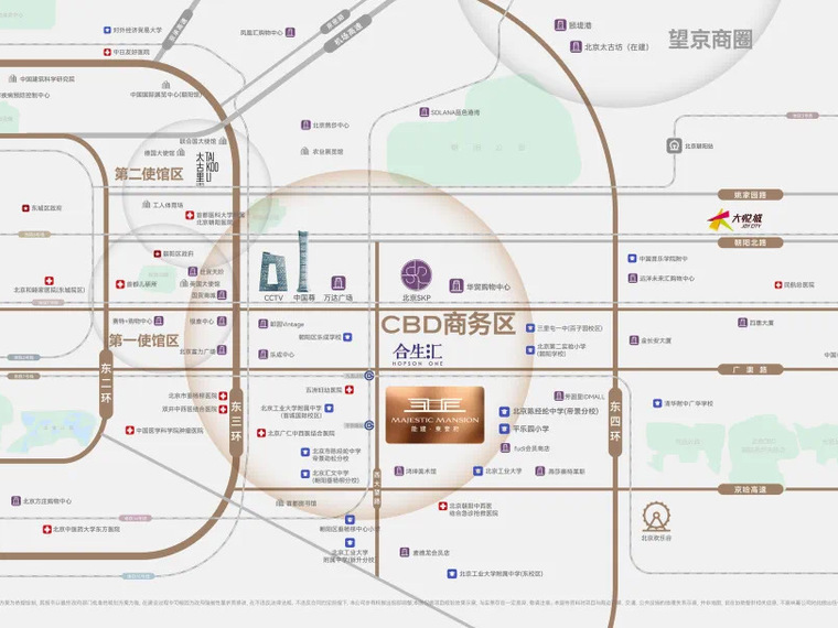 能建·東誉府交通图